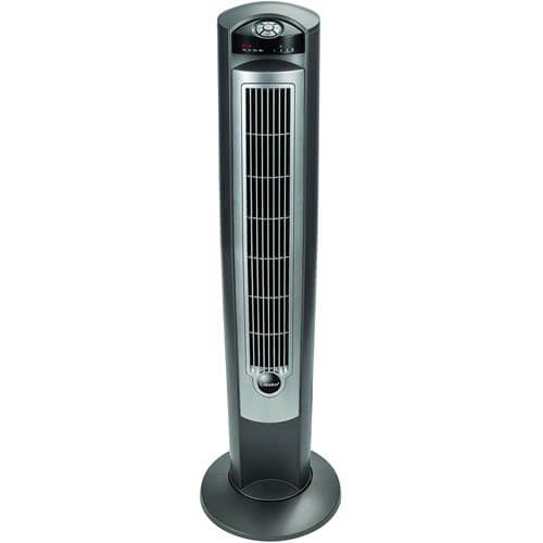 Lasko 2551 42″ Wind Curve Platinum Cooling