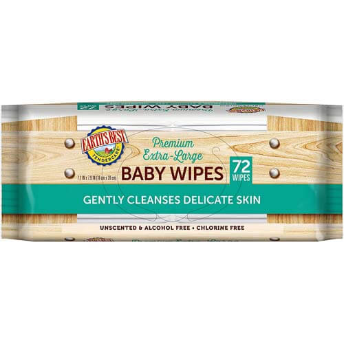 Chlorine-Free Wipes, Refill Pack, From Earth’s Best - The Best Baby Wipes