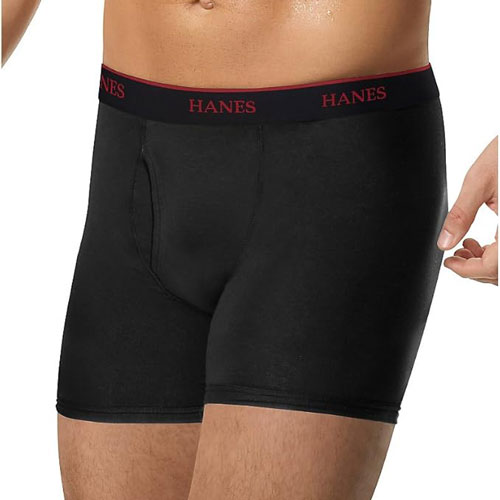 Hanes Classics Men's TAGLESS Stretch Boxer Briefs