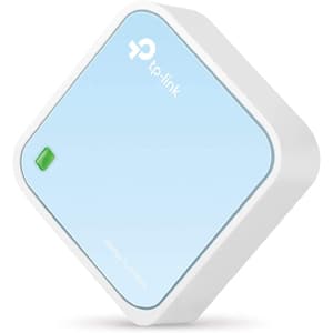 TP-Link N300 Wireless Portable Nano Travel WiFi Router -TL-WR802N