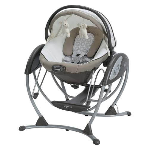 Graco Soothing System Gliding Baby Swing - Best Portable Baby Swings