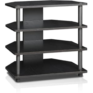 Furinno Turn-N-Tube 4-Tier Petite TV Stand - Best Audio Component Cabinets