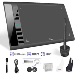UGEE M708, 10x6 inch drawing tablet