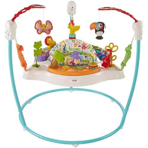 Fisher-Price Animal Activity Jumperoo - Best Portable Baby Swings