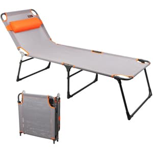 PORTAL Adjustable Lounger Beach Bed Cot