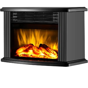 DONYER POWER 14” Mini Electric Fireplace