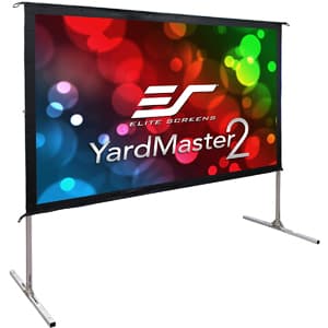 Elite Screens Yard Master 2 Portable Fast Folding Projector Screen