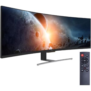 VIOTEK SUW49C 49-Inch Super Ultrawide 32:9 Curved