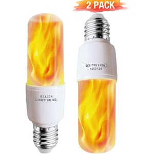 HoogaLife LED Flame Effect Light Bulbs