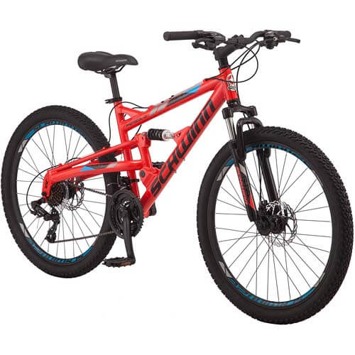 Schwinn Protocol 1.0 Dual-Suspension Mountain Bike - Cheap Road Bikes