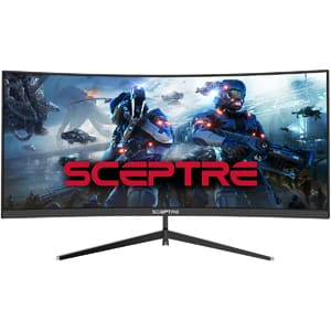 Sceptre 30-inch curved gaming monitor - Best Budget Monitors Under 300