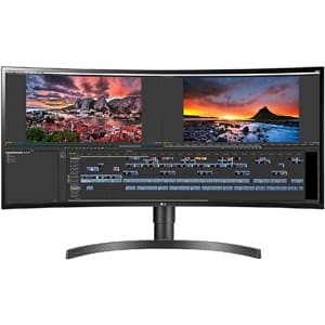 LG 34WN80C-B 34 inches 21:9 Curved UltraWide WQHD IPS Monitor