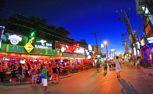 Bangla Road in Patong Beach