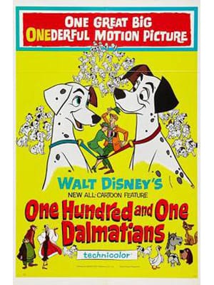 One Hundred and One Dalmatians - Best Disney Animated Movies