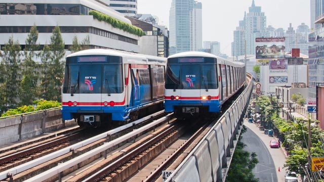 Ride the sky train